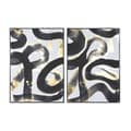 Miniatyrbilde 1 av 4: Maleri Home ESPRIT Abstrakt Moderne 103 x 4,5 x 143 cm (2 enheter)