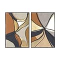 Miniatyrbilde 1 av 4: Maleri Home ESPRIT Abstrakt Urban 83 x 4,5 x 123 cm (2 enheter)