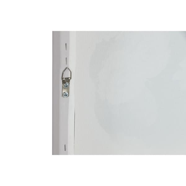 Maleri Home ESPRIT Dame Gyllen Moderne 70 x 3,7 x 100 cm (2 enheter)