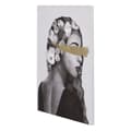 Miniatyrbilde 7 av 8: Maleri Home ESPRIT Dame Gyllen Moderne 70 x 3,7 x 100 cm (2 enheter)