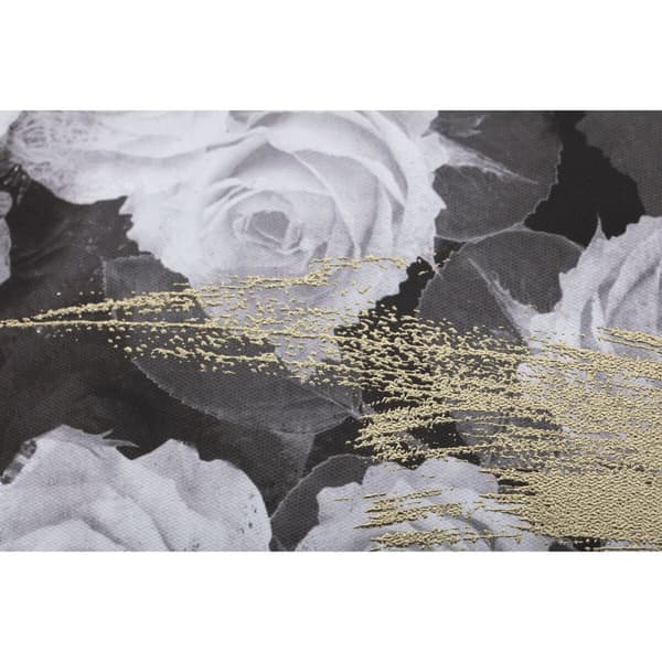 Maleri Home ESPRIT Dame Gyllen Moderne 70 x 3,7 x 100 cm (2 enheter)
