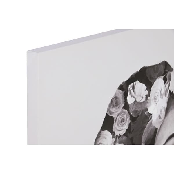 Maleri Home ESPRIT Dame Gyllen Moderne 70 x 3,7 x 100 cm (2 enheter)
