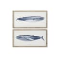 Miniatyrbilde 1 av 4: Maleri Home ESPRIT Hval 70 x 2,5 x 35 cm (2 enheter)