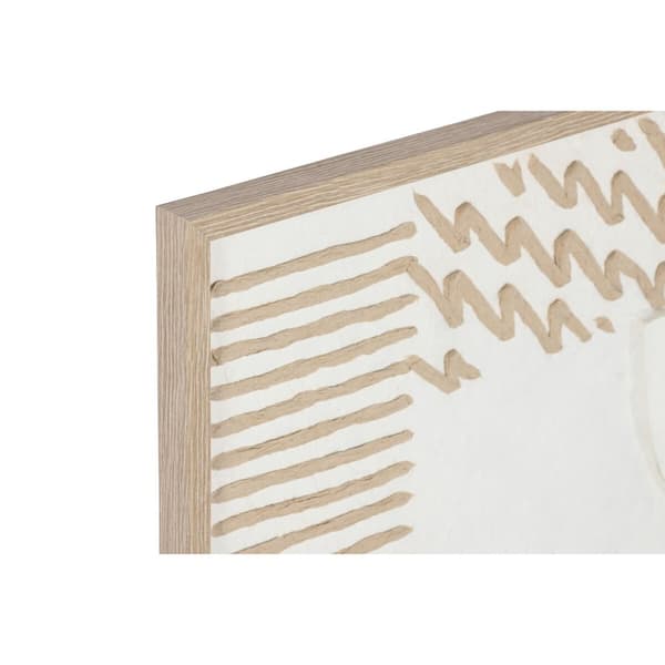 Maleri Home ESPRIT Abstrakt Urban 50 x 3 x 70 cm (2 enheter)