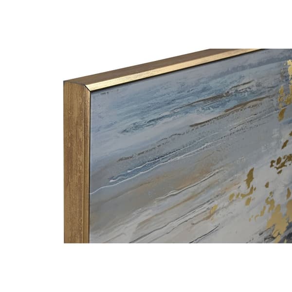 Maleri Home ESPRIT Abstrakt Moderne 100 x 4 x 100 cm (2 enheter)