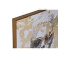 Miniatyrbilde 2 av 4: Maleri Home ESPRIT Gyllen chica 70 x 3,5 x 70 cm (2 enheter)