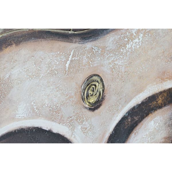 Maleri Home ESPRIT Buddha Orientalsk 120 x 3 x 80 cm (2 enheter)