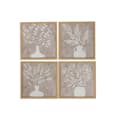 Miniatyrbilde 1 av 4: Maleri Home ESPRIT Vase Skandinavisk 30 x 2 x 30 cm (2 enheter)