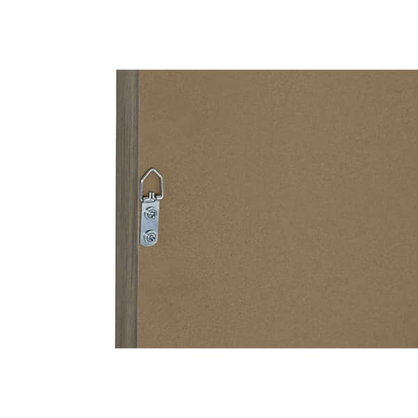 Læret Home ESPRIT Beige Moderne Skandinavisk 40 x 4 x 50 cm (2 enheter)