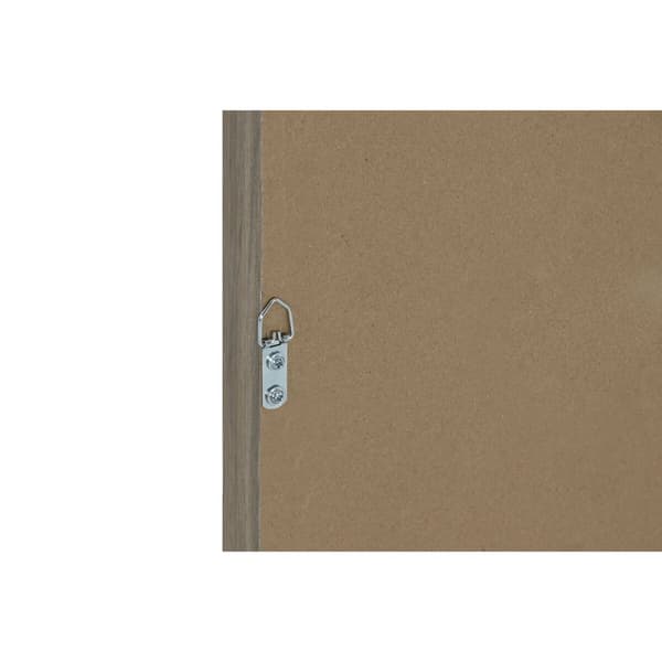 Læret Home ESPRIT Hvit Naturell Boho 40 x 3 x 60 cm (2 enheter)