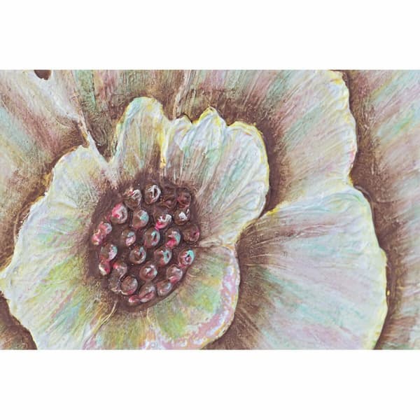 Kangas DKD Home Decor Monivärinen Gėlės 80 x 4 x 120 cm (1 osaa)