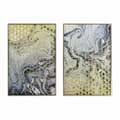 Pikkukuva 1 / 3: Maalaus DKD Home Decor Abstrakti 60 x 3 x 90 cm Moderni Lakattu (2 osaa)