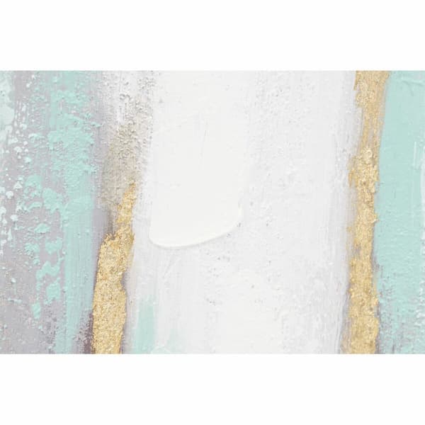 Maalaus DKD Home Decor Abstrakti 80 x 3 x 80 cm Moderni (2 osaa)