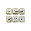 Pikkukuva 1 / 3: Maalaus DKD Home Decor Linnut Cottage 30 x 2 x 30 cm (6 osaa)