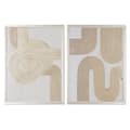 Pikkukuva 1 / 4: Maalaus Home ESPRIT Moderni 62,3 x 3,6 x 82,5 cm (2 osaa)