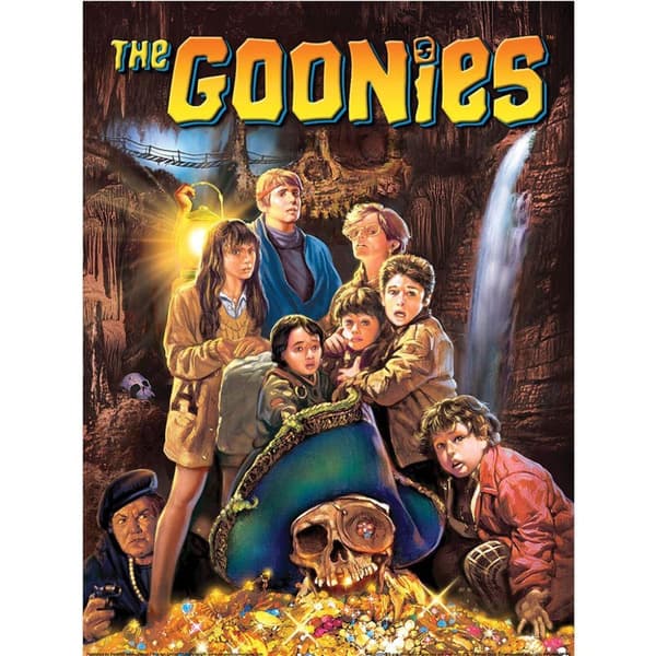 The Goonies One Sheet Paper Print Multicoloured 40cm x 30cm
