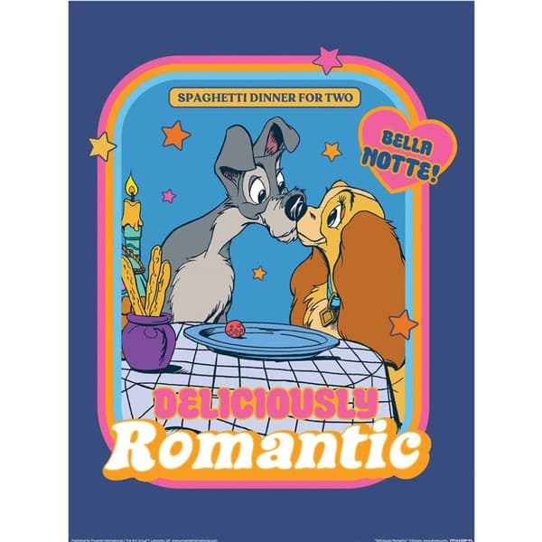 Disney Storybook Time Deliciously Romantic Paper Print Multicoloured 40cm x 30cm