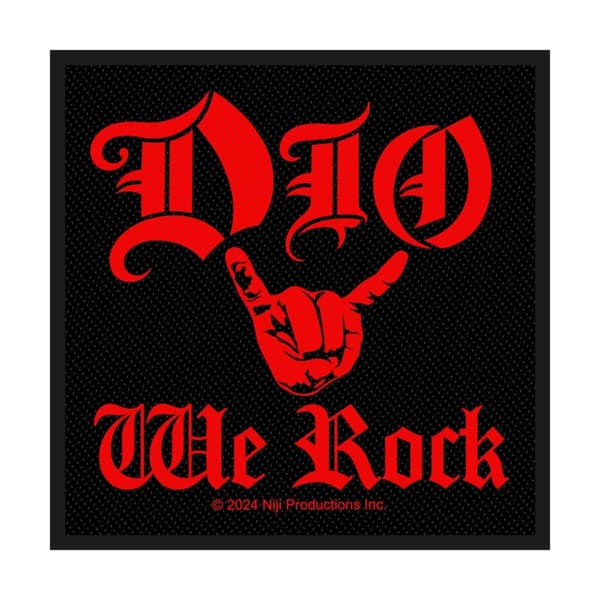 DIO STANDARD PATCH - WE ROCK