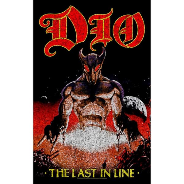 DIO TEXTILE POSTER - LAST IN LINE