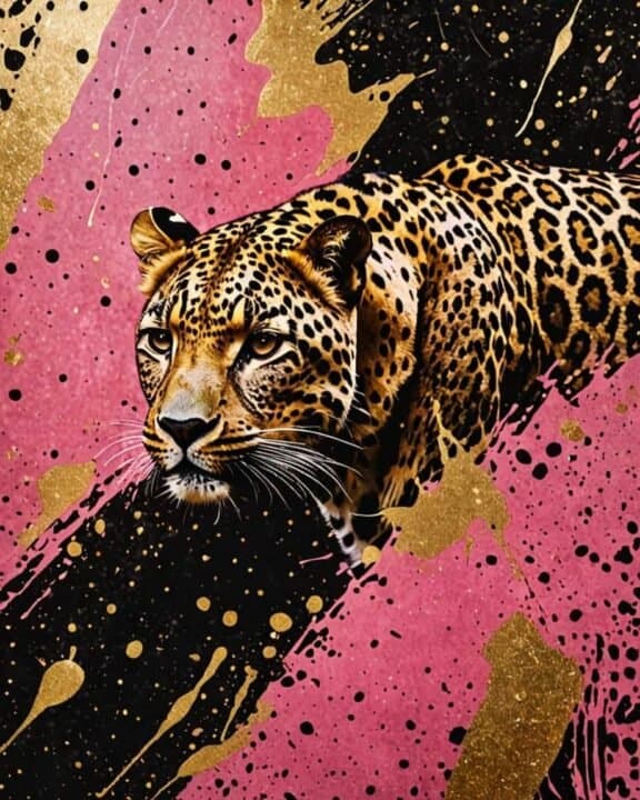 Tiger Affisch 50x70 cm