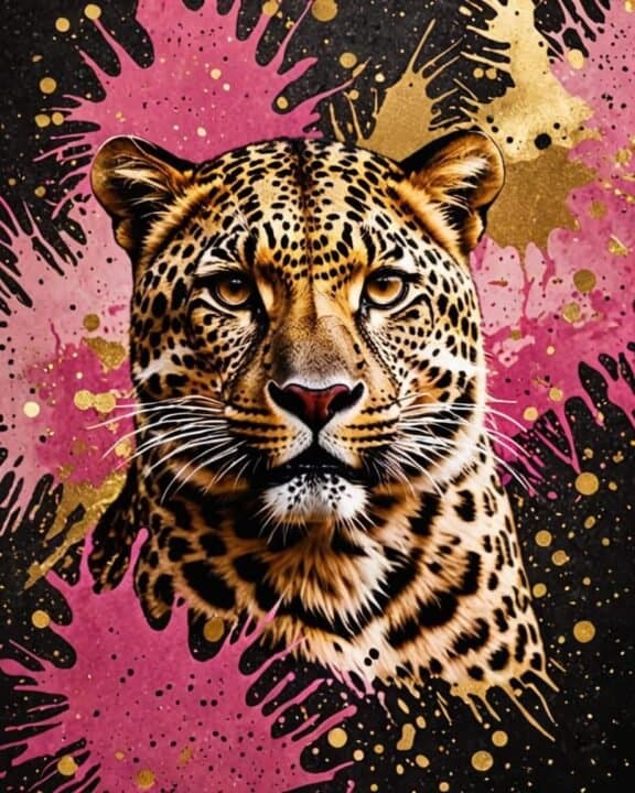 Tiger Affisch 21x30 cm