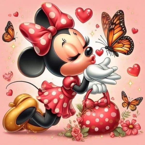 Minnie Mouse 50x70 cm