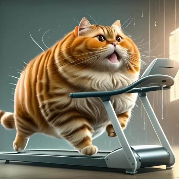 Katt Poster 50x70 cm