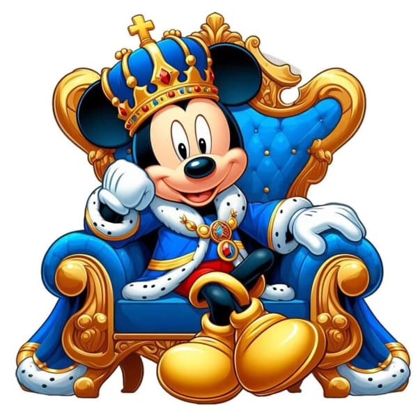 Barnrum Micky Mouse Affisch 30x40 cm