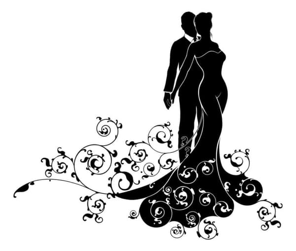 Wedding girl Affisch 21x30 cm