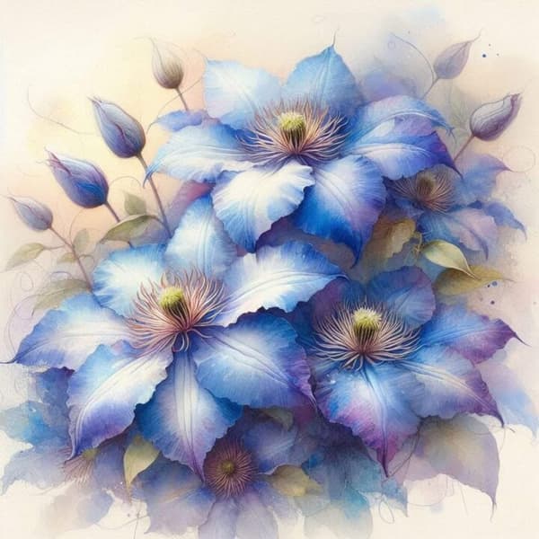 Blomma Affisch 21x30 cm