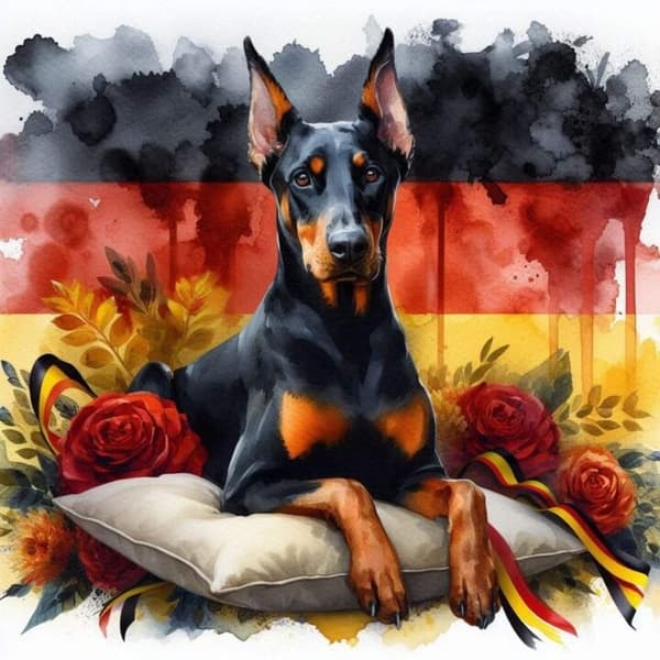 Hund Affisch 21x30 cm
