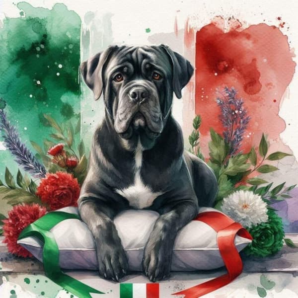 Hund Affisch 50x70 cm