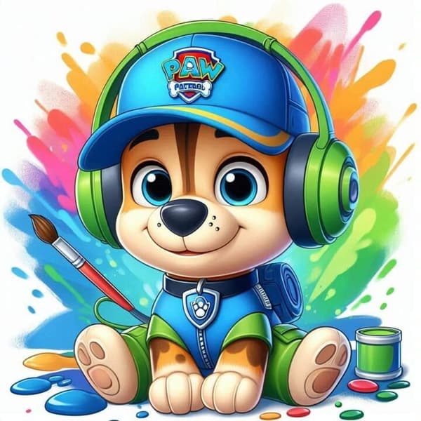 Paw Patrol Affisch 21x30 cm