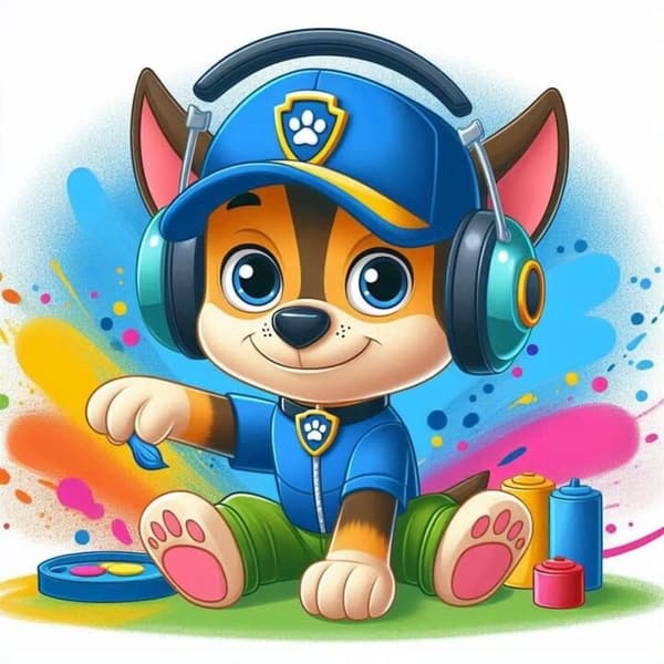 Paw Patrol Affisch 50x70 cm