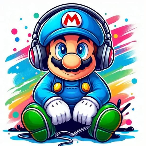 Super Mario Affisch 21x30 cm