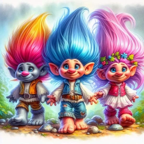 Trolls Affisch 21x30 cm