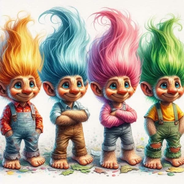 Trolls Affisch 50x70 cm