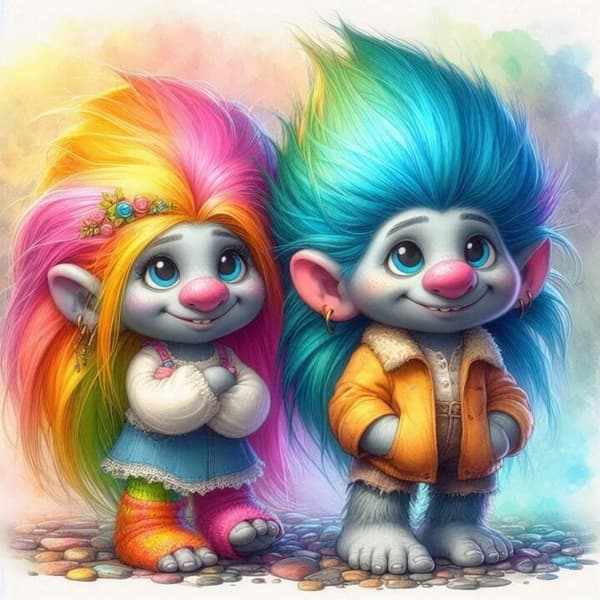 Trolls Affisch 21x30 cm