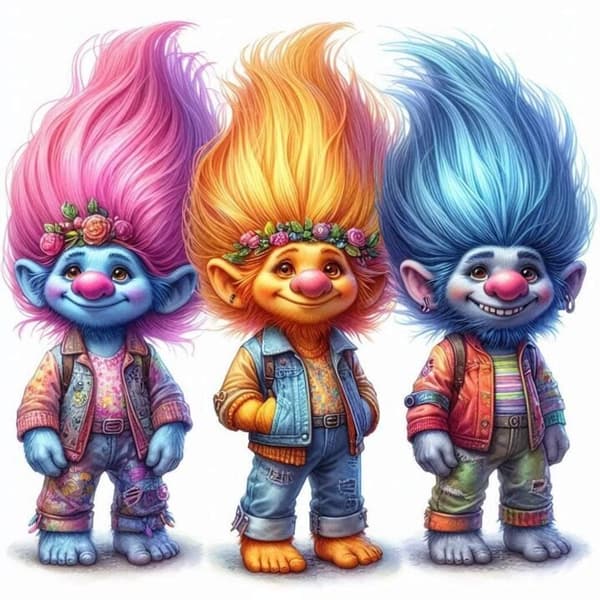 Trolls Affisch 50x70 cm