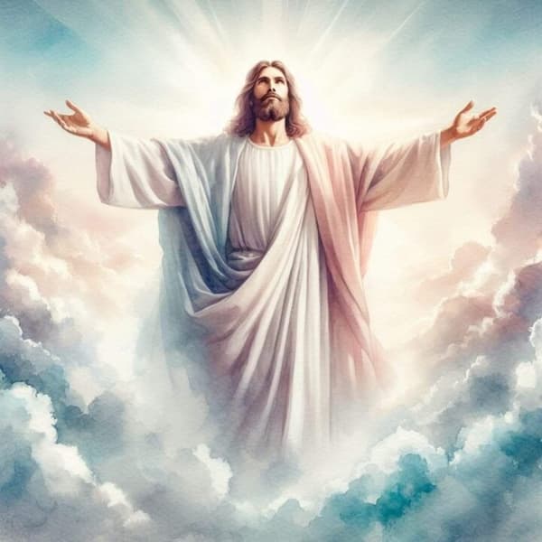 Jesus Affisch 30x40 cm