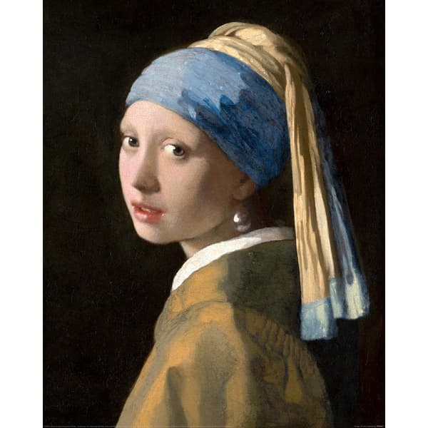 Johannes Vermeer Girl With  A Pearl Earring Print