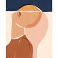 Miniatyrbilde 1 av 2: Ivy Green Half Face Half Sun Print