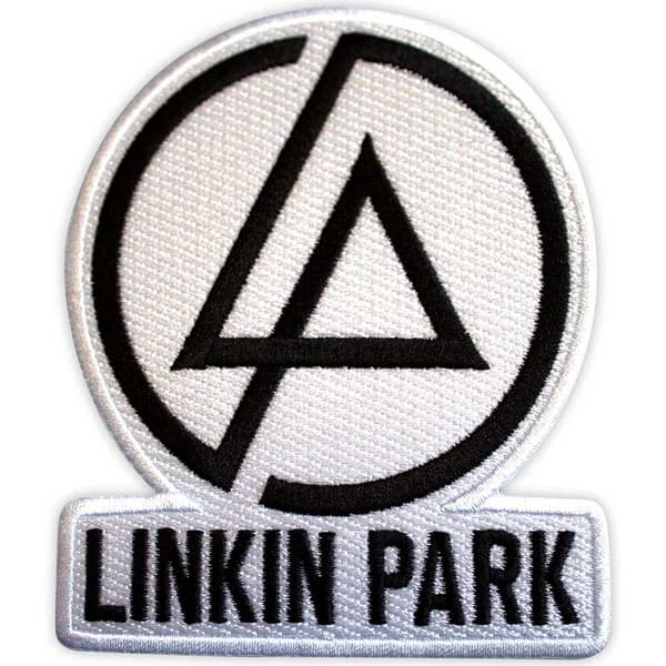 Linkin Park Standard Woven Patch: Concentric Text Logo