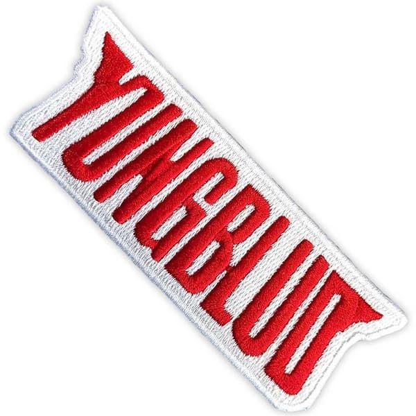 Yungblud Standard Woven Patch: Red Logo