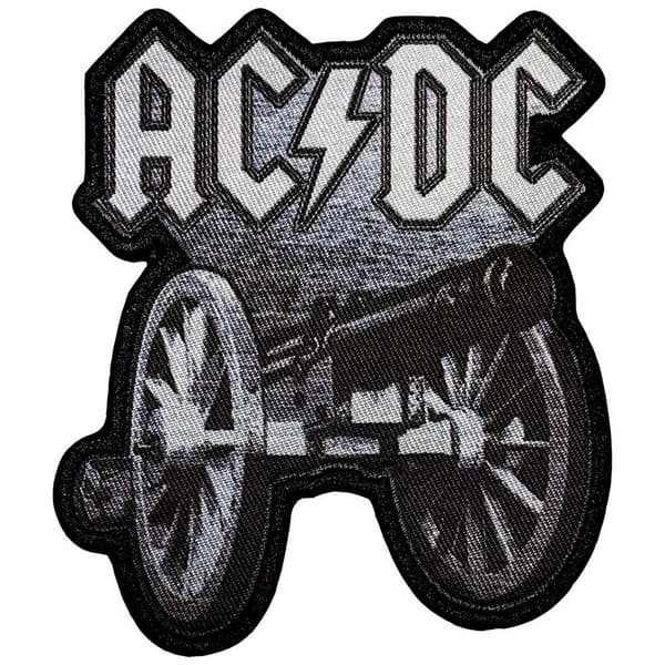 AC/DC Standard Printed Patch: For Those About To Rock