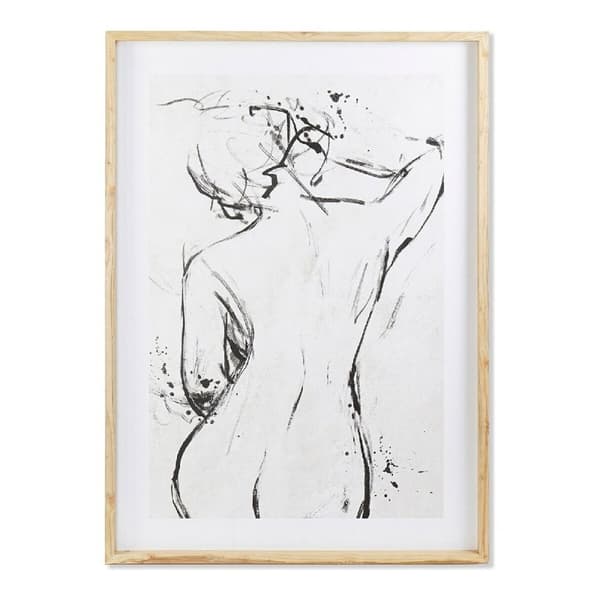 Tavla DKD Home Decor Hall Kvinna Modern (110 x 5 x 157 cm)