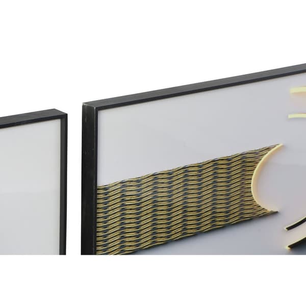 Tavla DKD Home Decor Abstrakt Modern (240 x 3 x 80 cm)