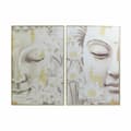 Miniatyrbild 1 av 3: Tavla DKD Home Decor Buddha 80 x 4 x 120 cm Orientalisk (2 antal)