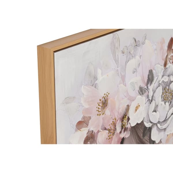 Maleri Home ESPRIT Cvetlice Moderne 70 x 3,5 x 100 cm (2 enheder)