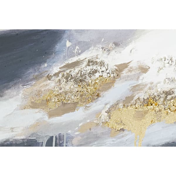 Tavla DKD Home Decor 100 x 3,5 x 100 cm Abstrakt Modern (2 antal)